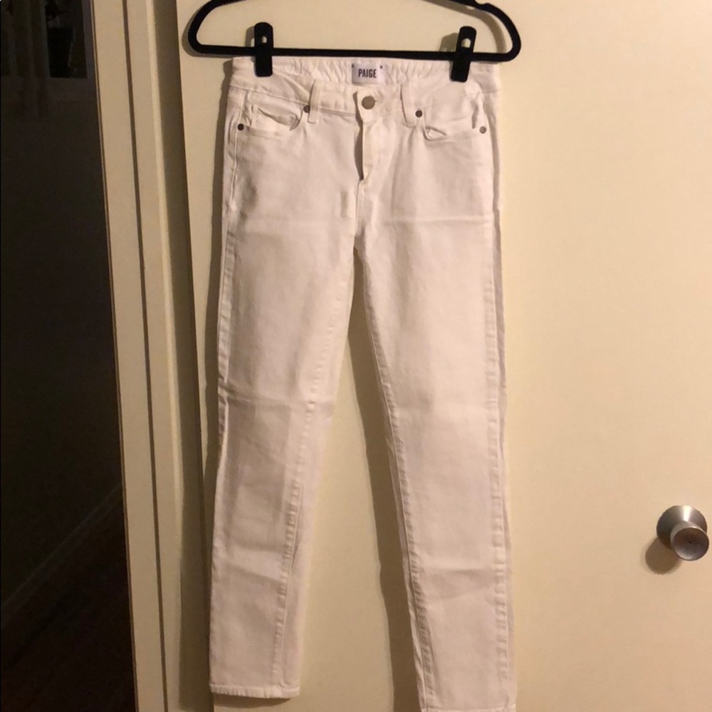 Paige White Skinny Jeans